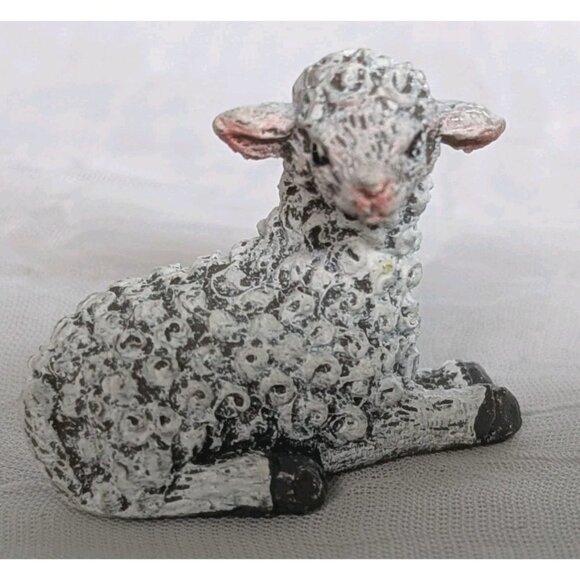 5 Miniature Fairy Garden Figurines Fox Lamb Fairies Animals Cottagecore Set READ - Picture 6 of 16